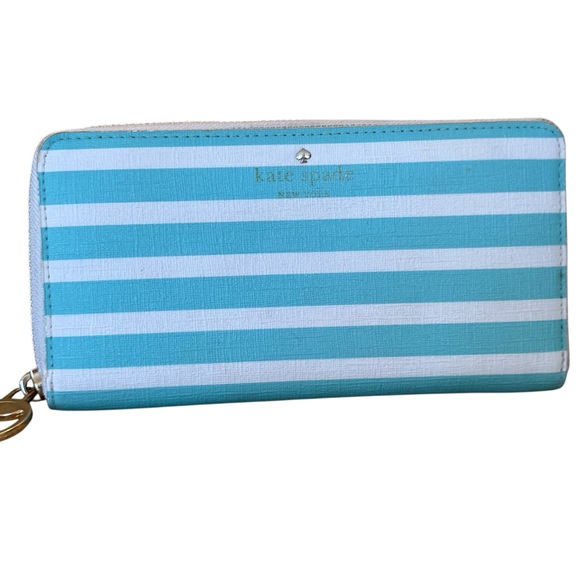 kate spade Handbags - Kate Spade Continental Zippy Wallet w/ Storybook Lining